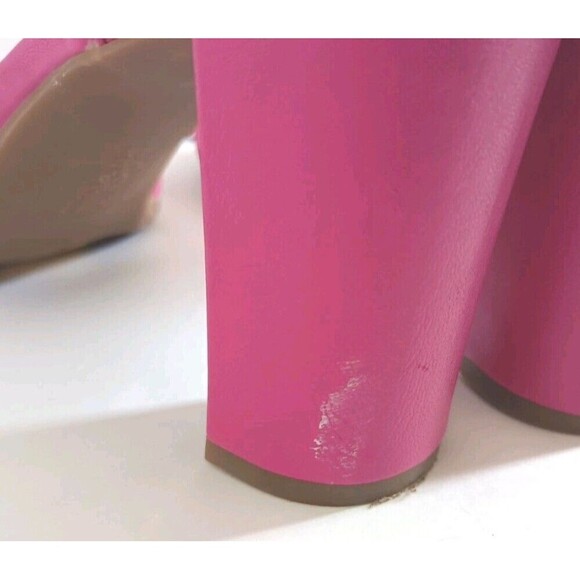 LIFE STRIDE Ankle Strap Sandals Averly Size 8.5 Pink Women's High Heel Shoes - Picture 8 of 11